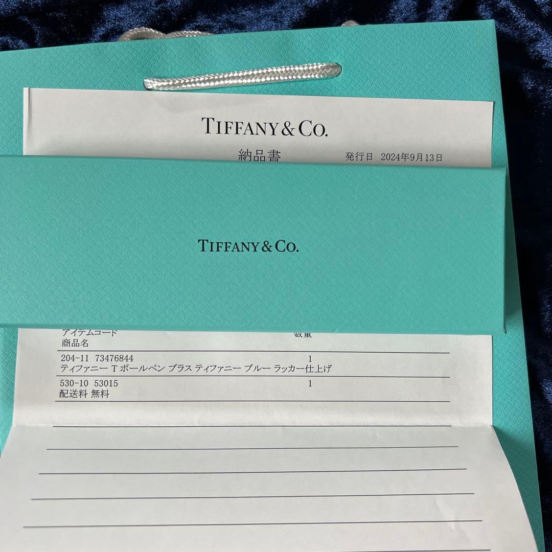 新品未使用　Tiffany & Co. ボールペン ティファニー