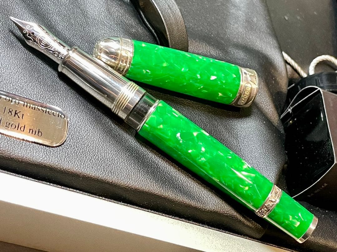 アウロラ　万年筆　マーレ・ティレニア　M