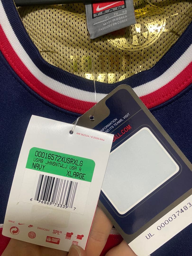 NBA 初代ドリームチーム　マジック・ジョンソン　ジャージ　新品未使用タグ付XL