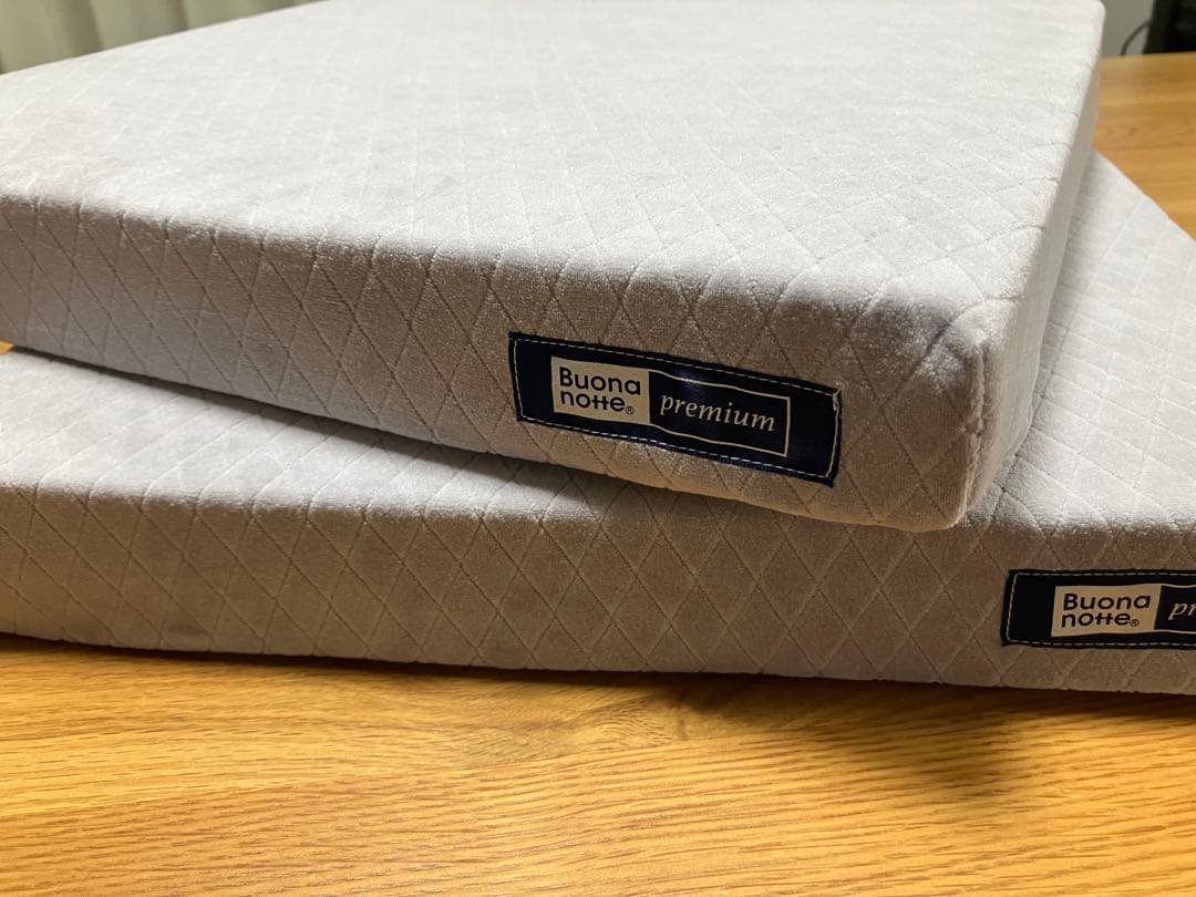 新品・未使用 ボナノッテ プレミアムシートクッション 西川