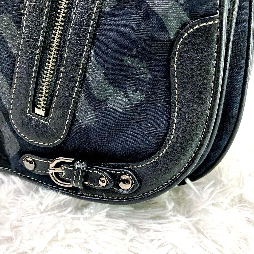 y2k archive JUICY COUTURE ショルダーバッグ　A4可　黒