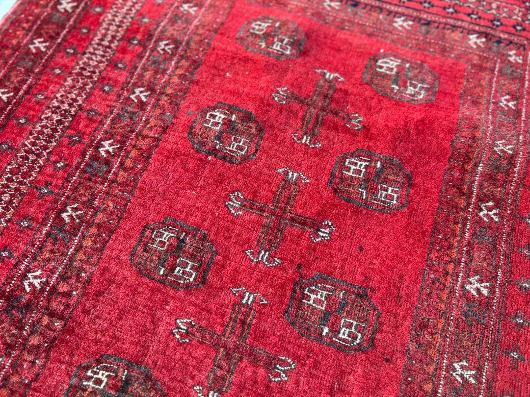 専用　2点セット【60's Vintage rug】188×102cm