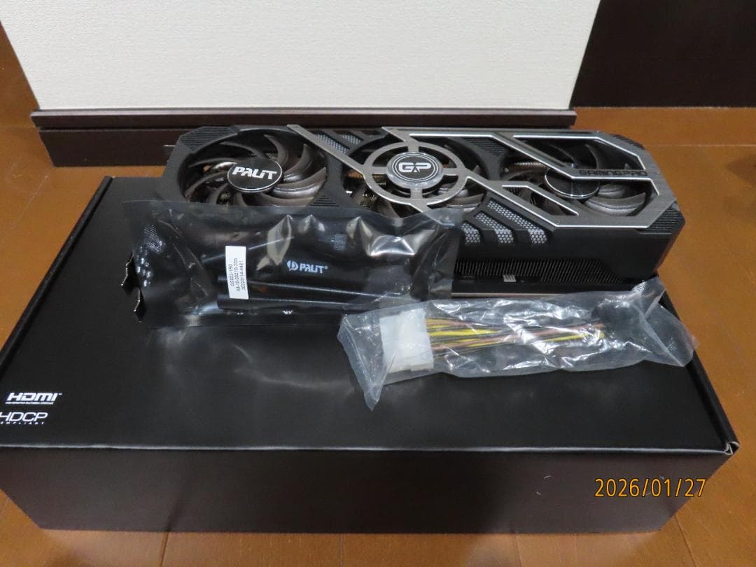グラフィックボード　Palit RTX3080 gaming pro 10GB