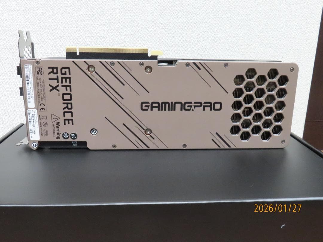 グラフィックボード　Palit RTX3080 gaming pro 10GB