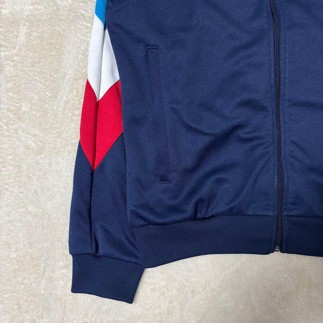 アディダス トラックジャケットパンツ　パネル切替　上下セットアップ　マルチカラー