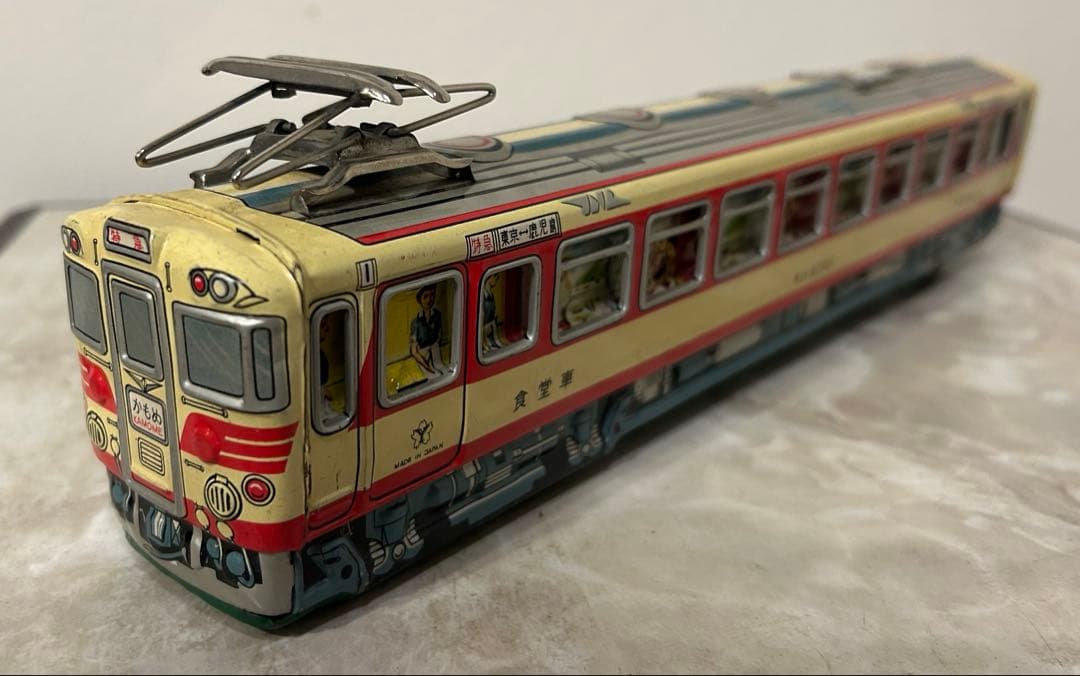 【ブリキ】【箱あり】米澤玩具　特急食堂車キハ8250 ITEM NO. 389