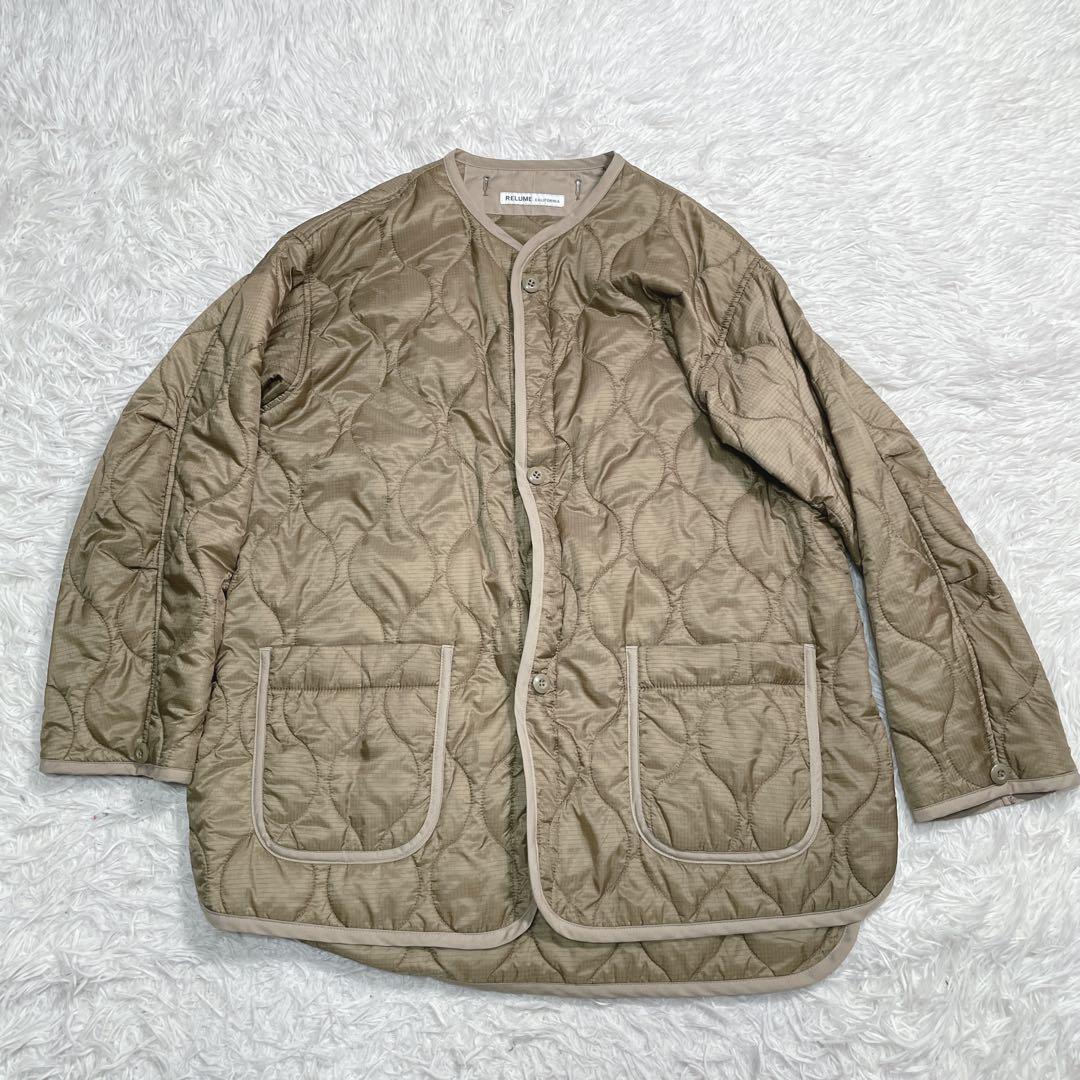 極美品　ジャーナルスタンダードレリューム　モッズコート　キルティングライナー　L