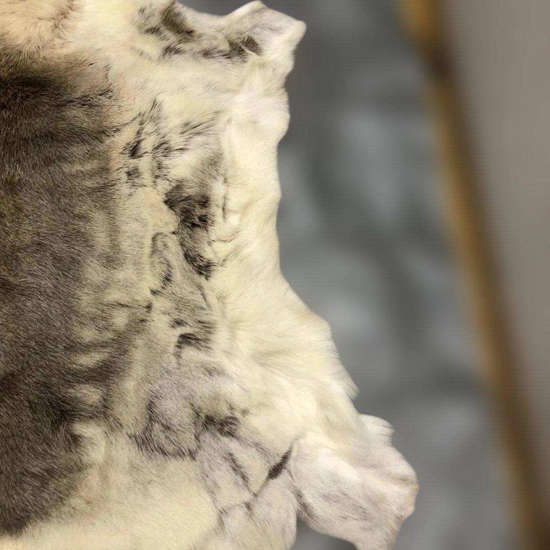 送料無料 POKKA トナカイ ムートン 天然本革 高級毛皮 251113