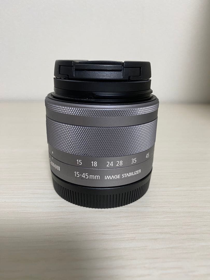 Canon ミラーレス一眼 EOSkissM トリプルレンズセット ホワイト