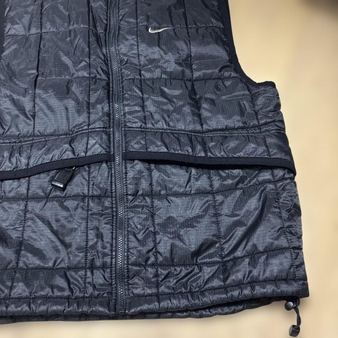 ぺ*様 Nike ブラック キルティング ベスト　ACG ダウンベスト　激レアX
