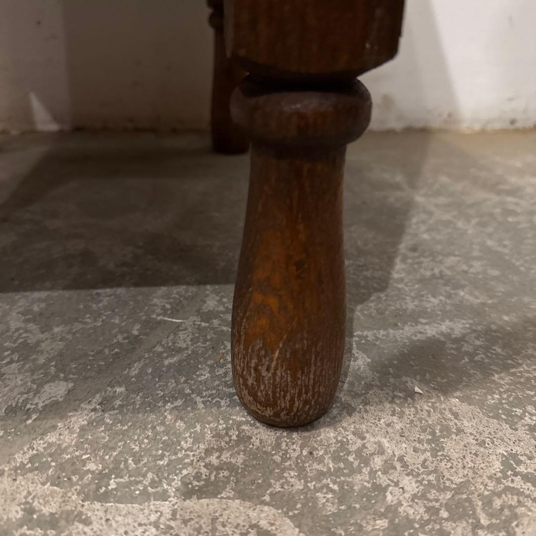 年末年始saleヴィンテージ　木製サイドテーブル　扉収納付き