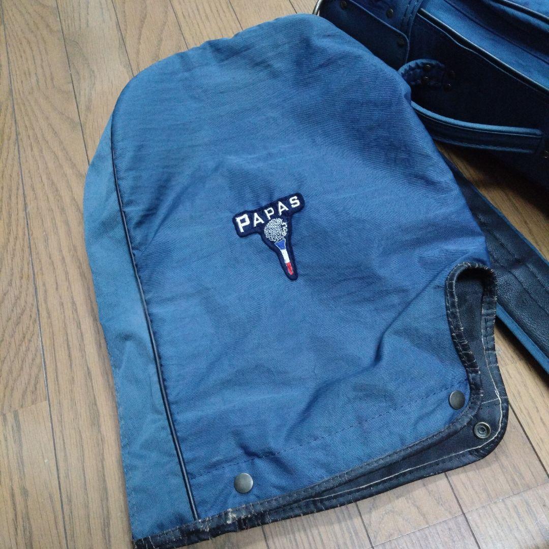 パパス　papas ゴルフバッグ　キャディーバッグ