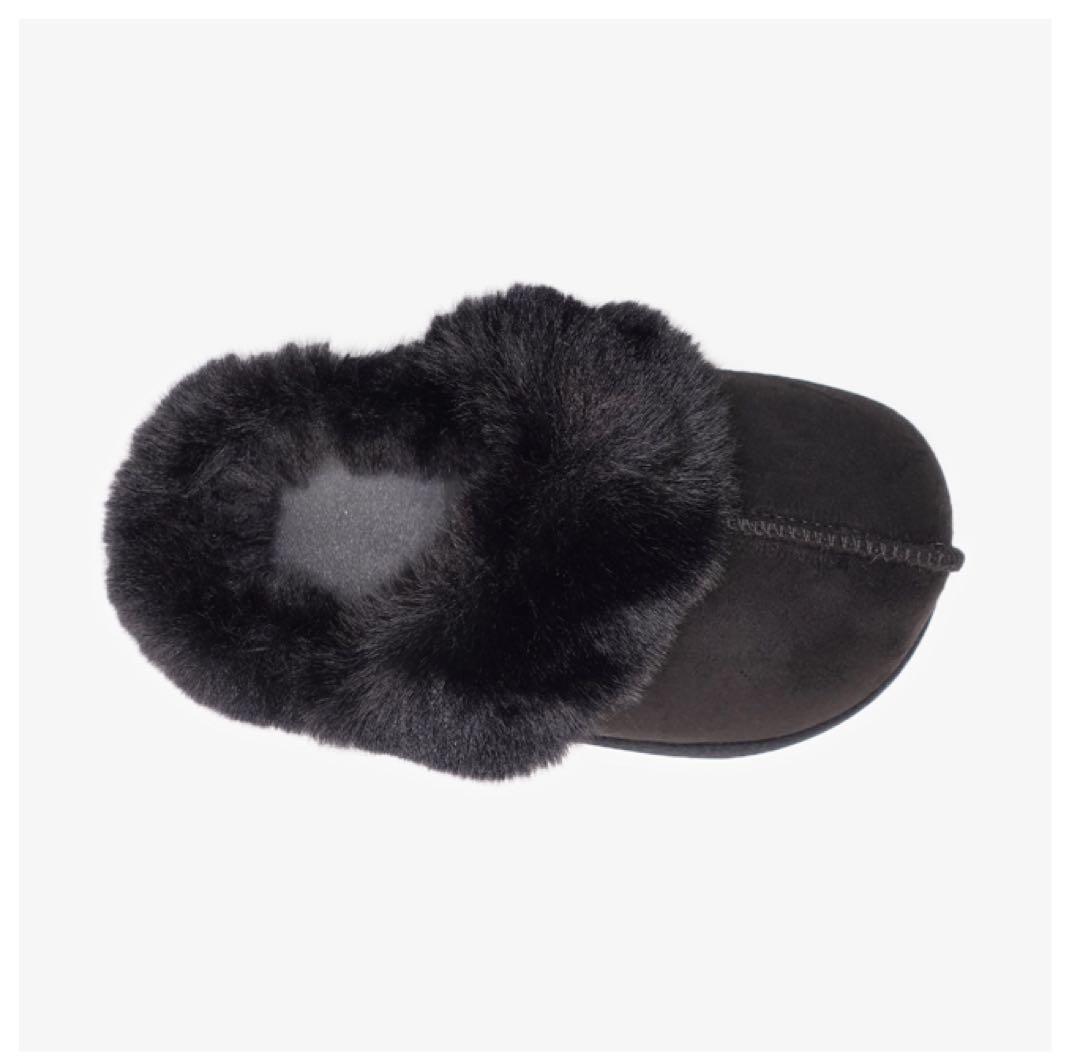 【Racbaki】ファーサボ2 ブラック Lサイズ