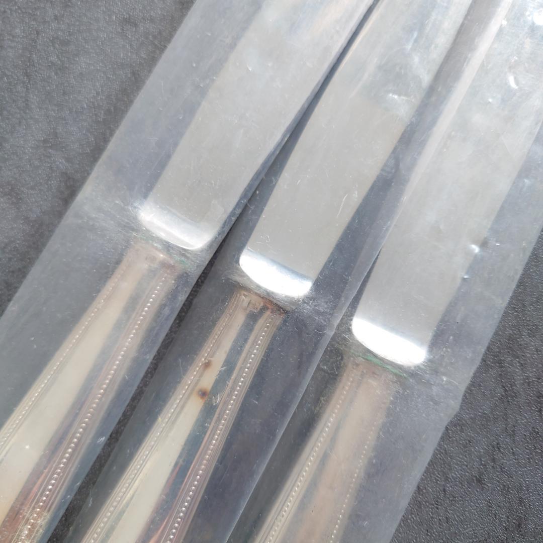 クリストフル パール テーブルナイフ 未開封 3点