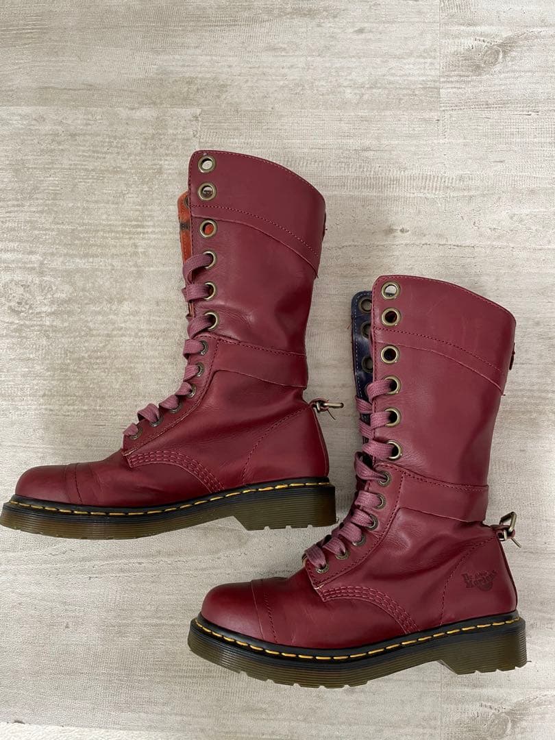 Dr.Martens ドクターマーチン ブーツ 箱有 チェリーレッド