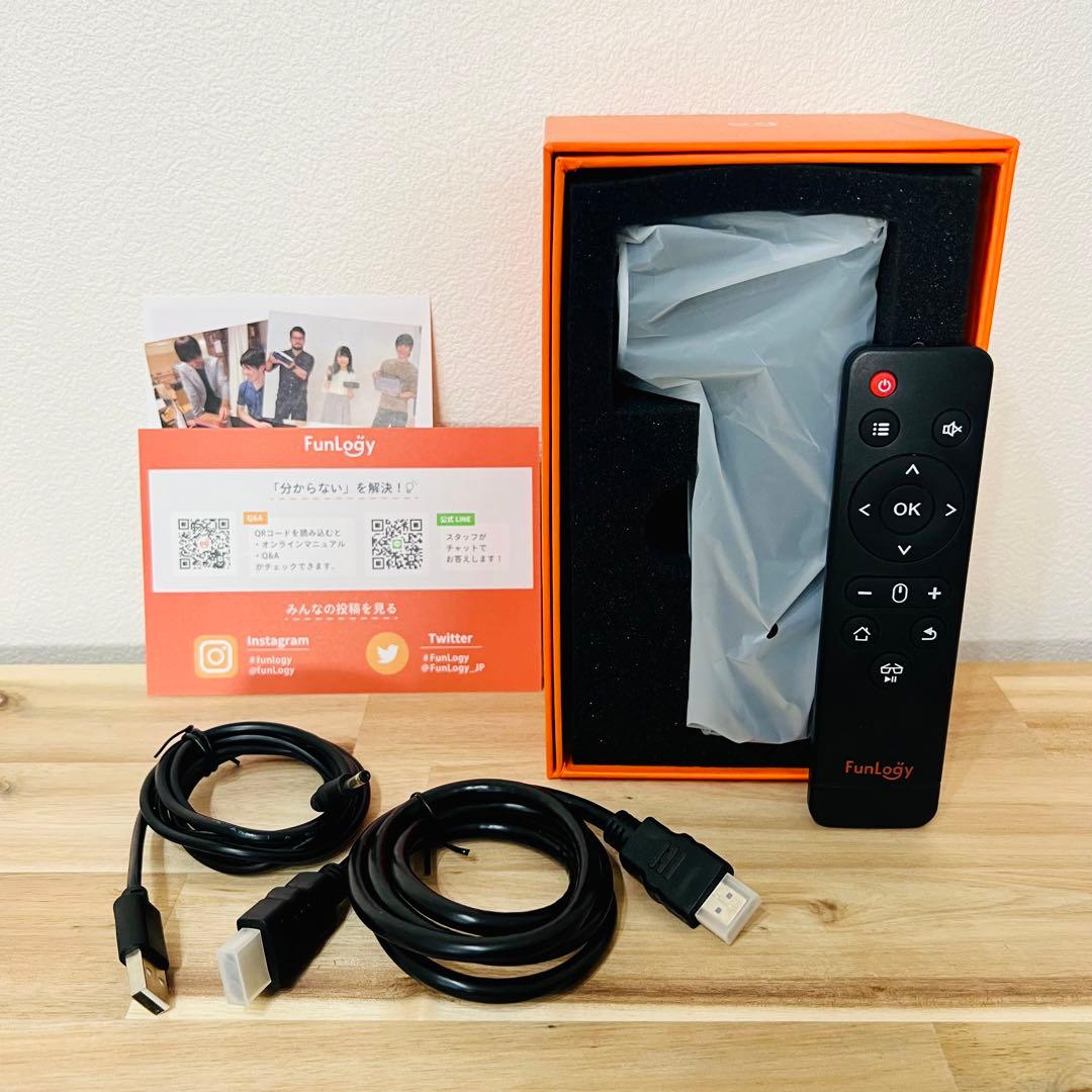 【美品】FUNLOGY X-03 小型プロジェクター