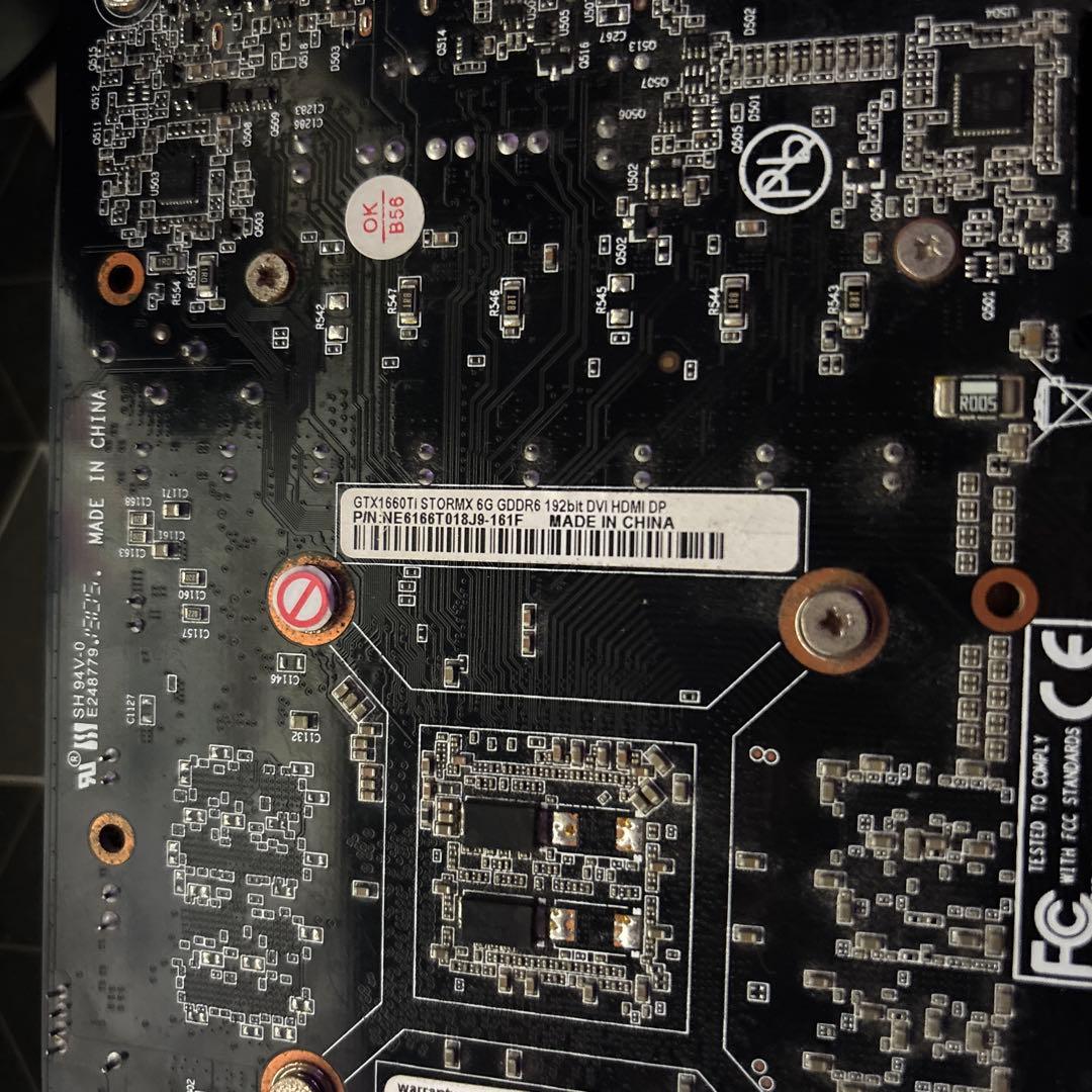 【動作確認済】GTX1660ti