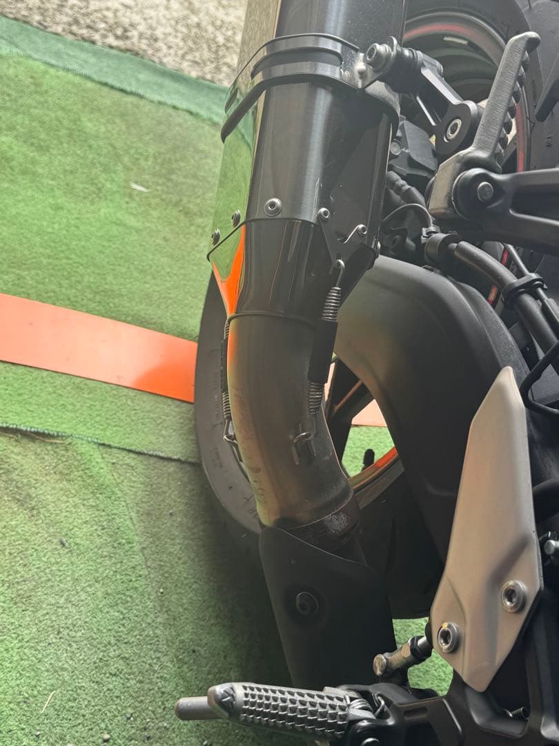 ZX4R ZX-4RR トリックスター スリップオンマフラー　IKAZUCHI