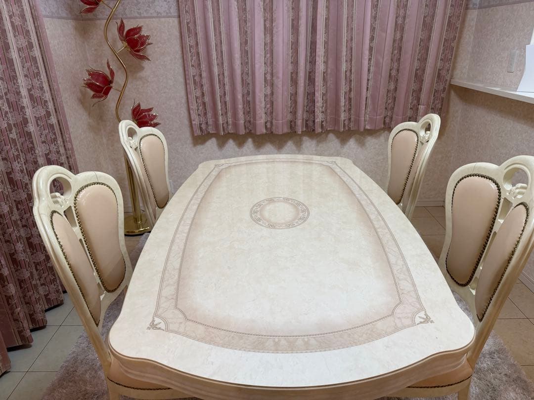 イタリア製 サルタレッリ アマルフィ ダイニングセット5P