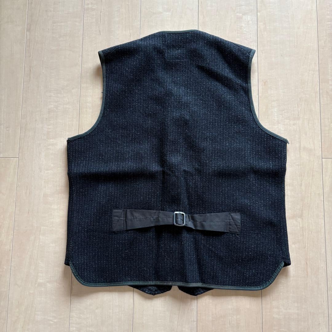 Woolrich ウールベスト 70年代 USA製 サイズ40 ブラウンズビーチ