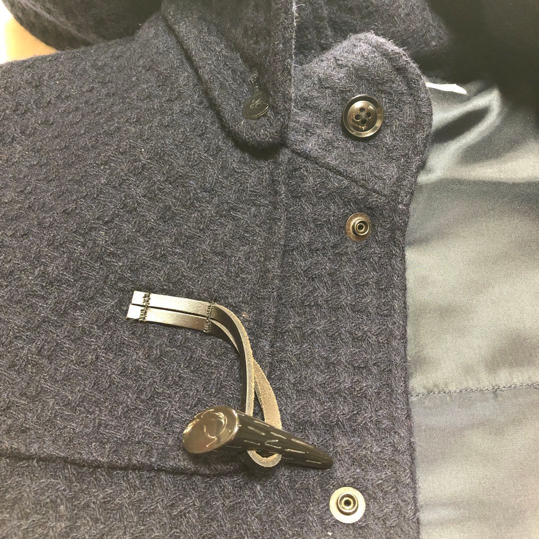 ★美品　タケオキクチ　ダッフルコート　ネイビー