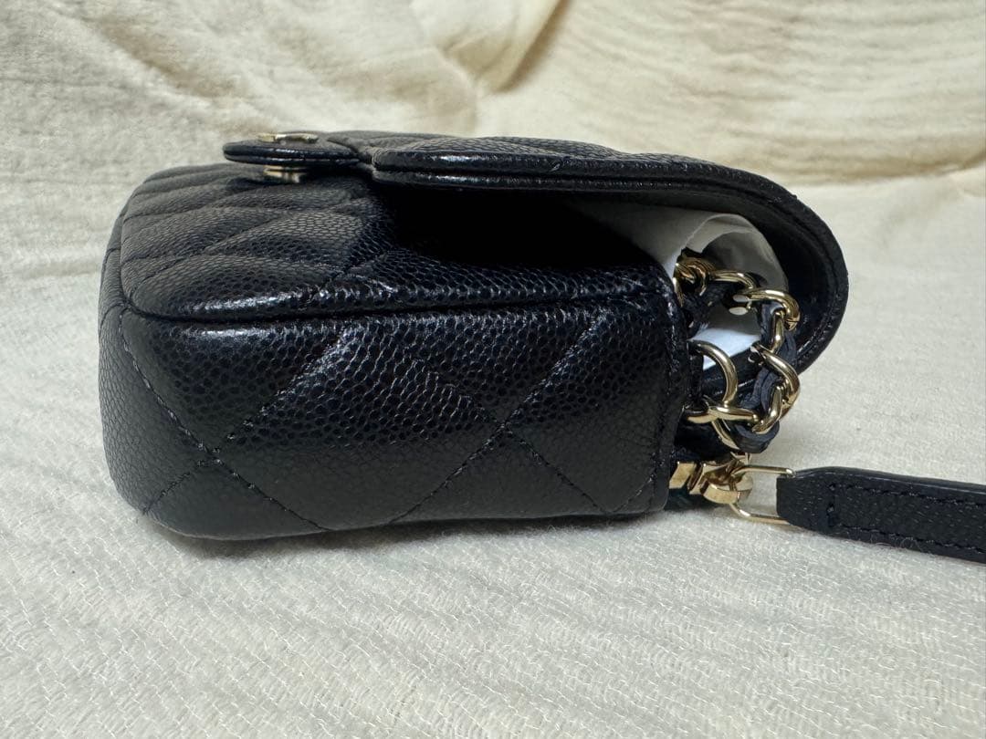 CHANEL❤︎マトラッセ フラップ フォンケース チェーンウォレット