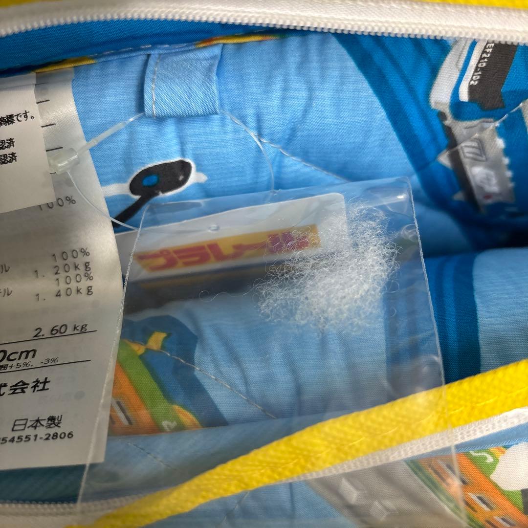 希少　プラレール キッズ用敷き布団 90x140cm