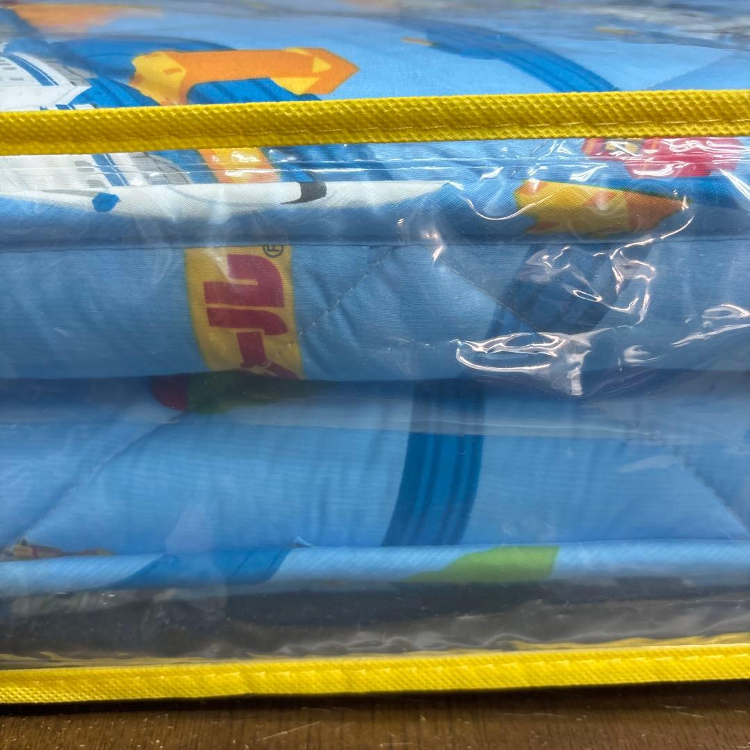 希少　プラレール キッズ用敷き布団 90x140cm