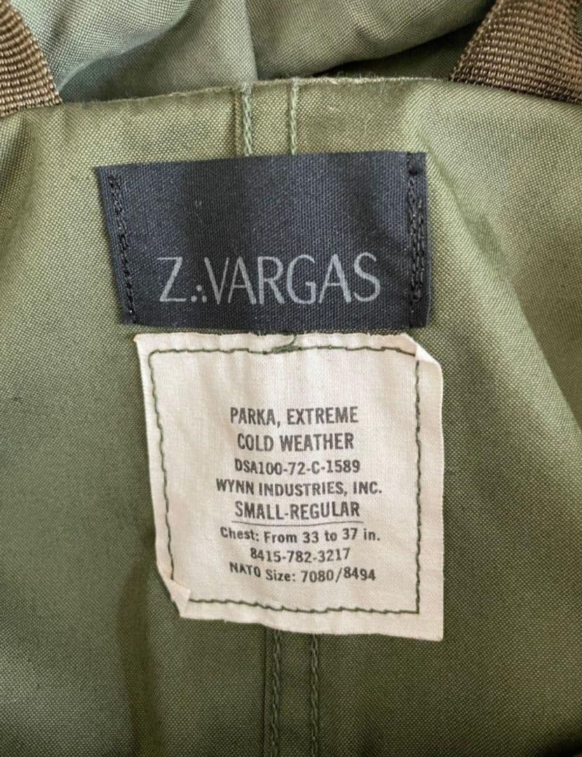 期間限定値下げ　ザックバルガス リメイクモッズコート スタッズ インナーダウン