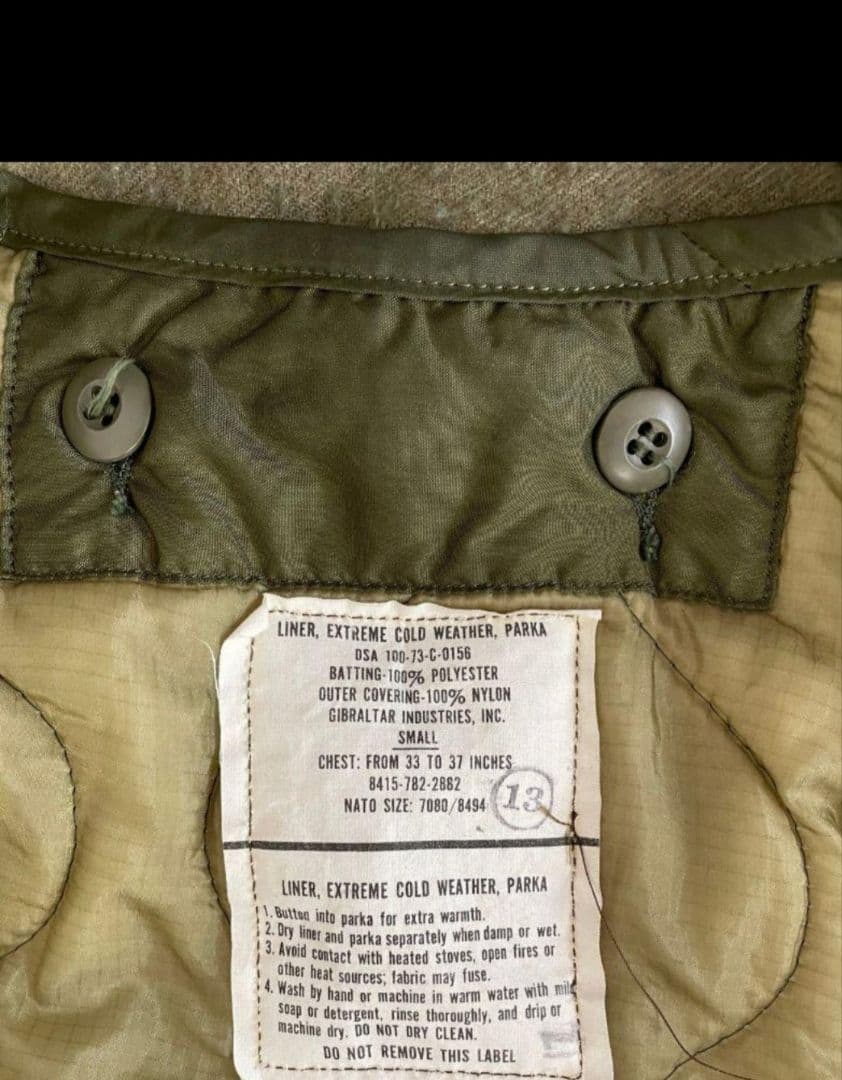 期間限定値下げ　ザックバルガス リメイクモッズコート スタッズ インナーダウン