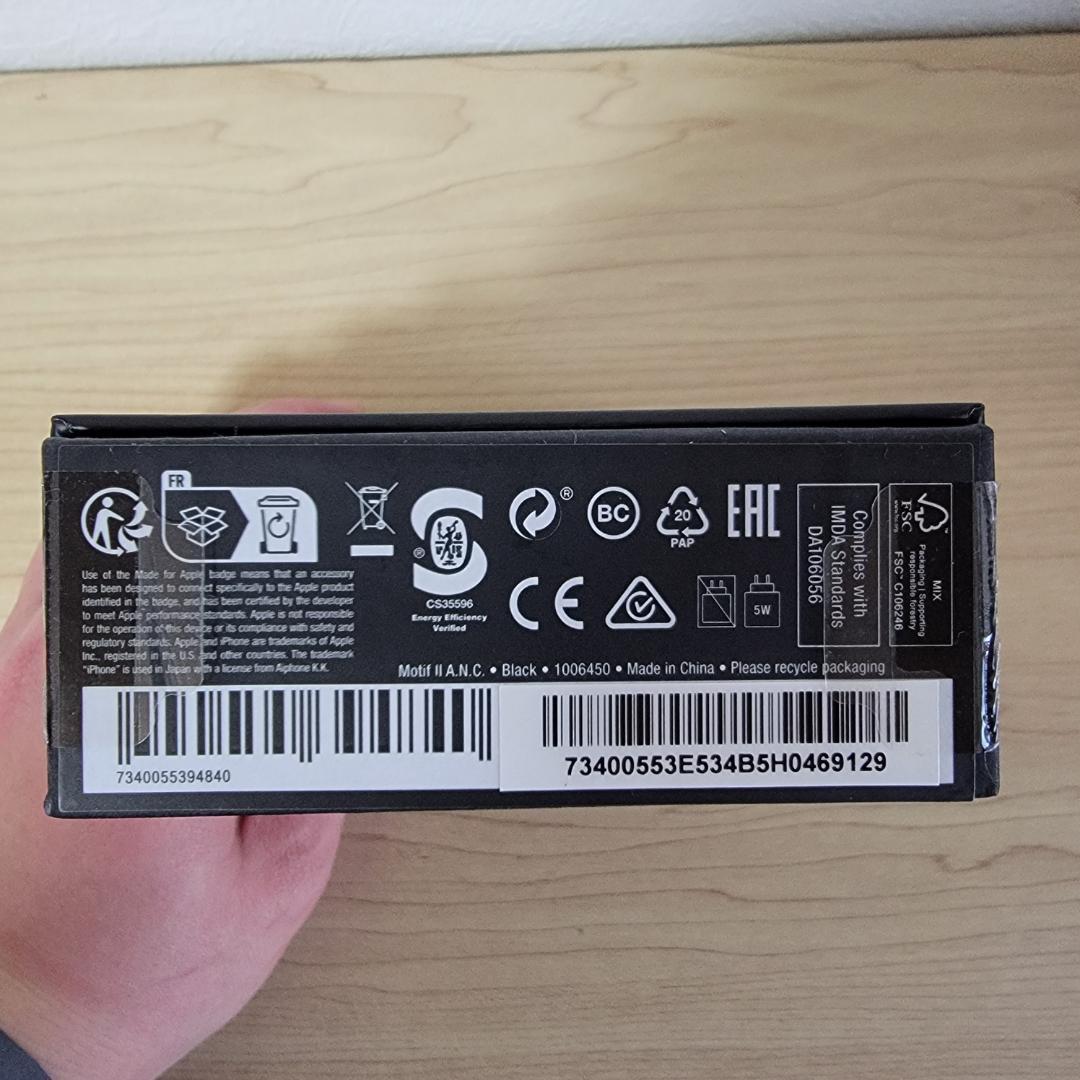 あー【ほぼ新品】Marshall MOTIF II A.N.C