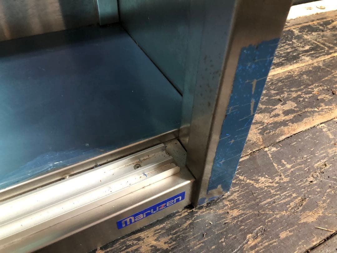 マルゼン　ステンレス吊戸棚　未使用品