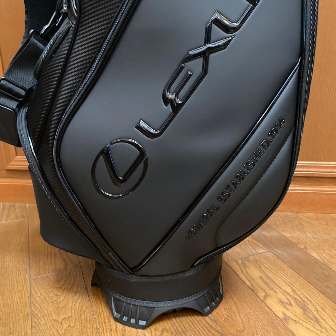 Lexus ゴルフバッグ マッドブラック　新品未使用品