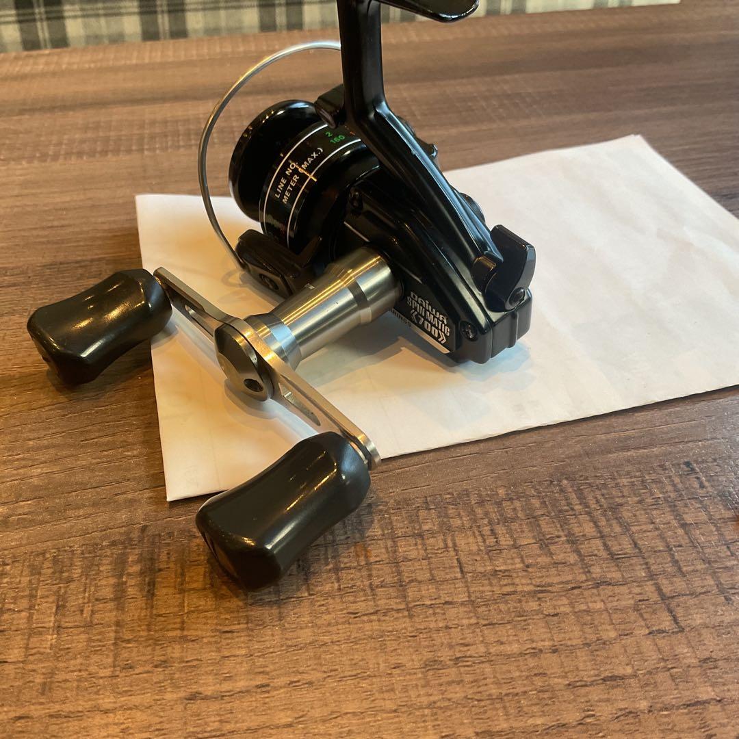 ダイワスピンマチック700とカスタムハンドル