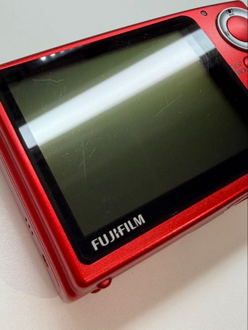 FUJIFILM FinePix デジタルカメラ レッド フジフィルム