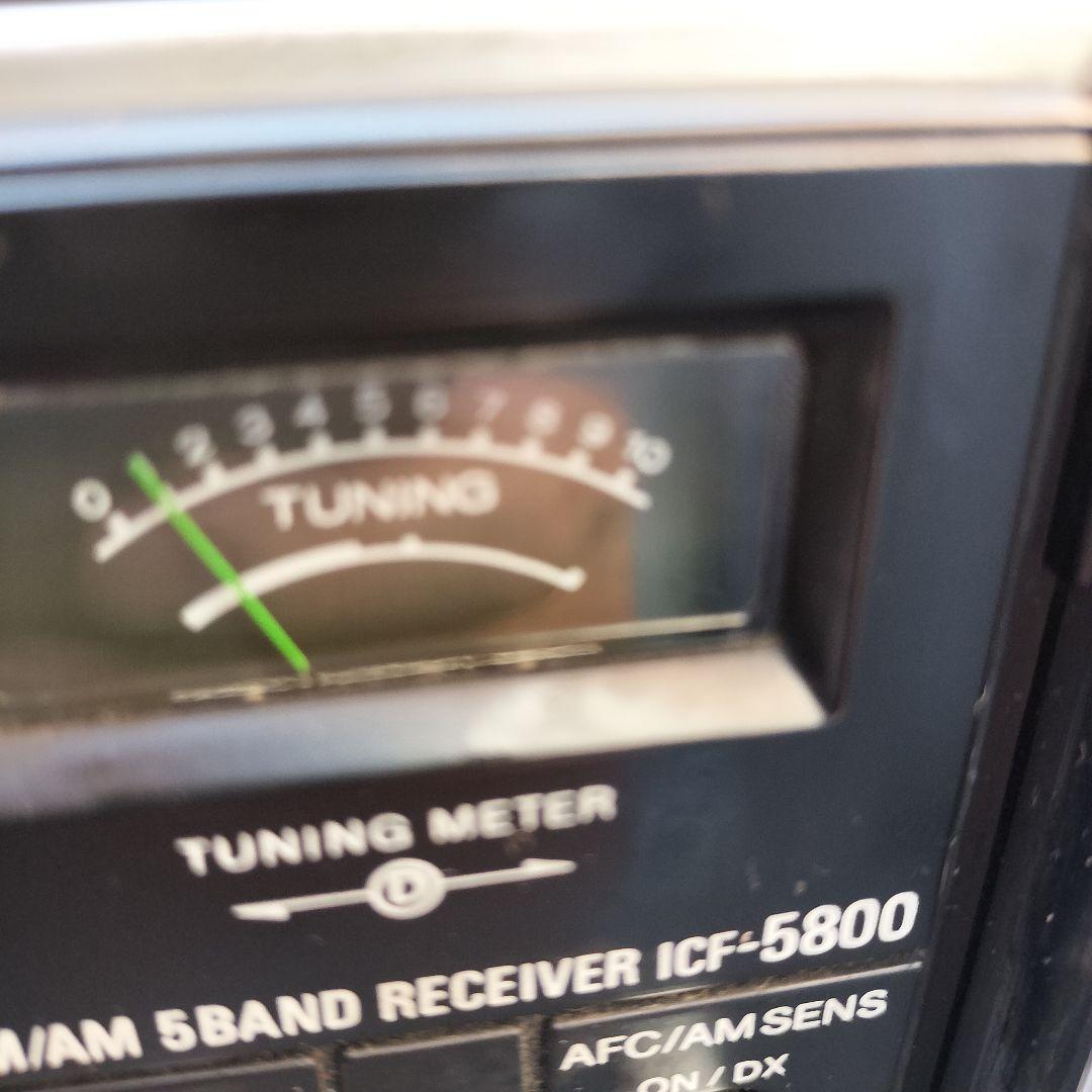 SONY ICF-5800 FM/AM 5BAND スカイセンサー ソニー