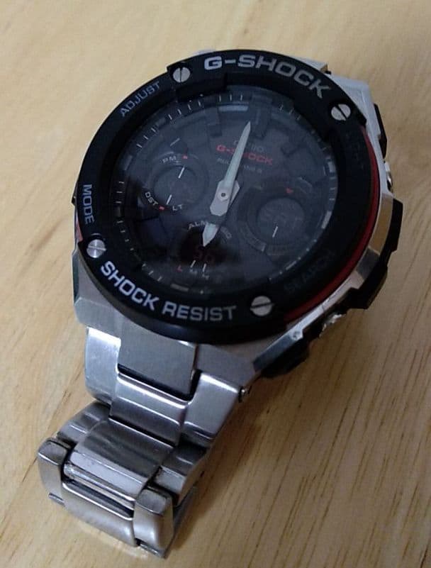 時計 CASIO G-SHOCK G-STEEL GST-W110D-1A4JF