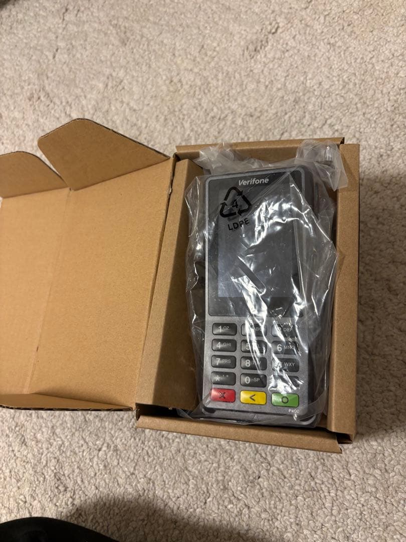 店舗用品 verifone p400