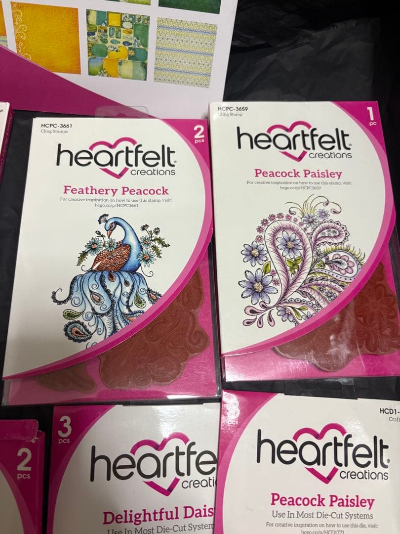 HC-14 heartfelt Peacock 未使用