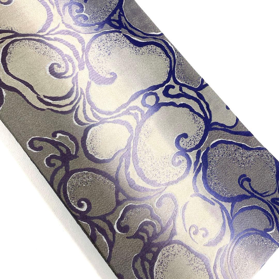 専用帯6083 ●高級 正絹 両面全通 リバーシブル 袋帯