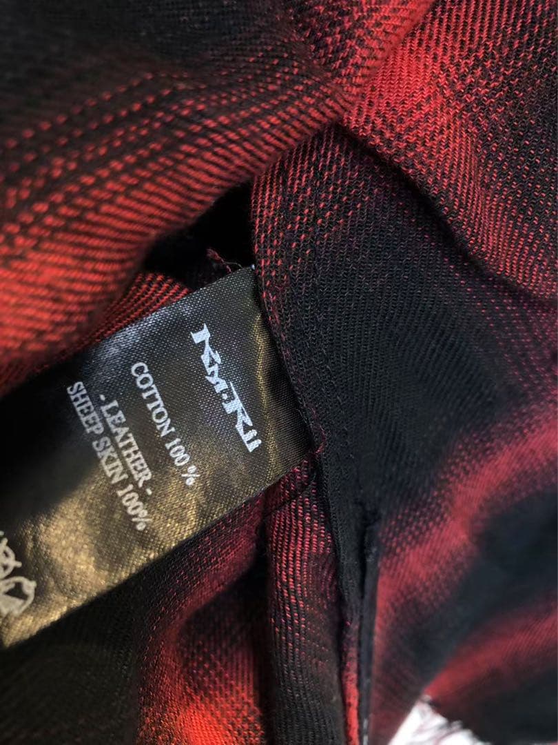 ケムリ初期hyde着用 KMRII チェックスカート yasu