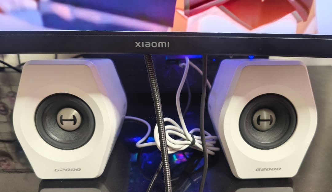 【美品】Xiaomi G34WQi + Edifier G2000 + オマケ