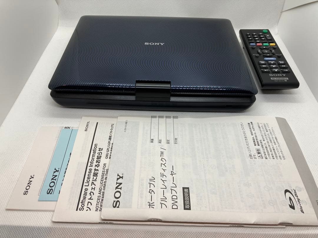 ソニー ポータブルBD/DVDプレーヤー BDP-SX1