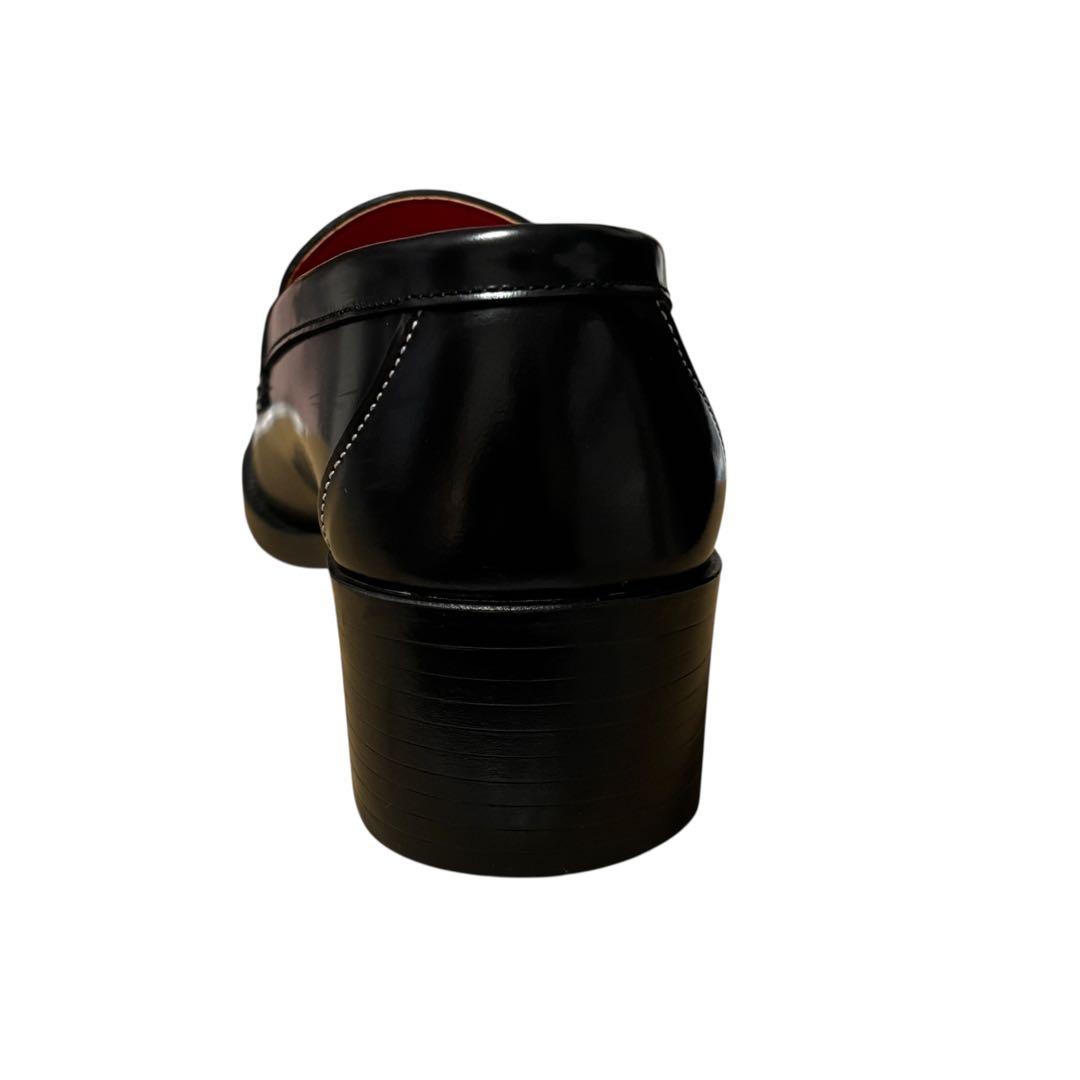 【美品】SIIILON HARUTA メモリーフォームローファー 黒 希少