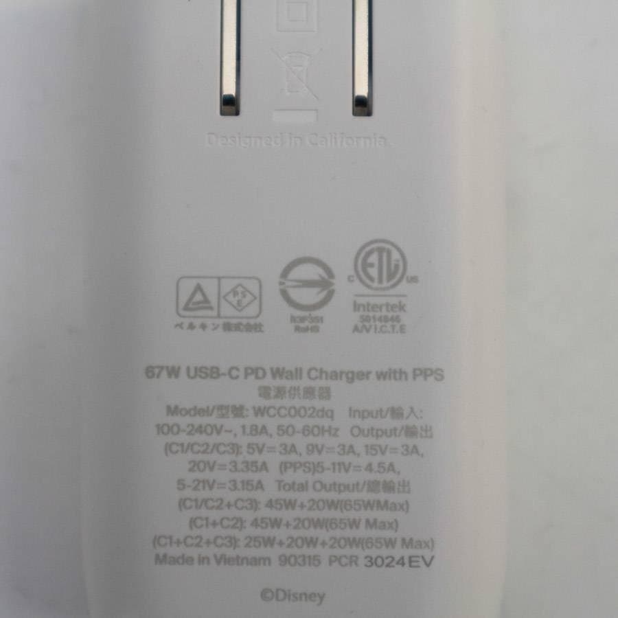 新品！24年製 ディズニー100周年限定×ベルキン チャージングギフトボックスb