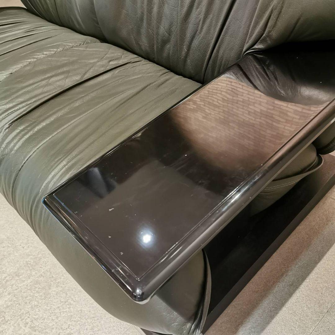 ◇MORISHIGE　森繫｜G-アーク｜本革張り｜2Pソファ