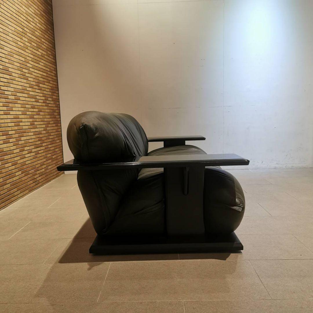 ◇MORISHIGE　森繫｜G-アーク｜本革張り｜2Pソファ