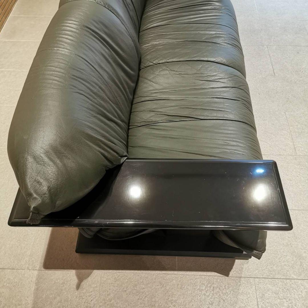 ◇MORISHIGE　森繫｜G-アーク｜本革張り｜2Pソファ