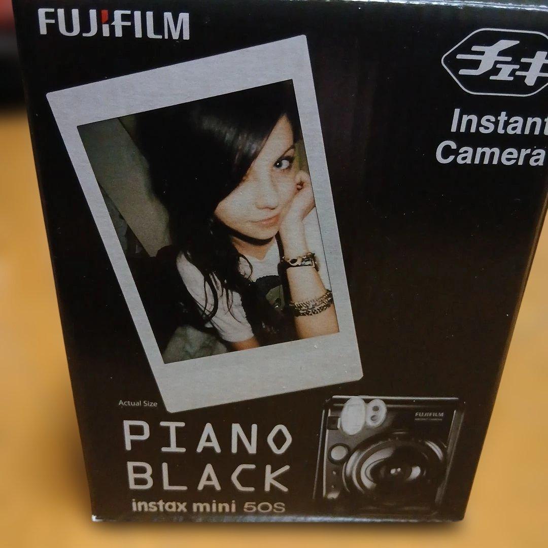 FUJIFILM instax mini 50S ピアノブラック