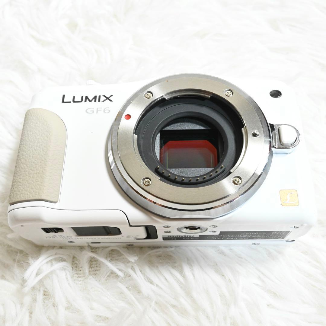 Panasonic LUMIX DMC-GF6W ミラーレス 一眼 レンズキット